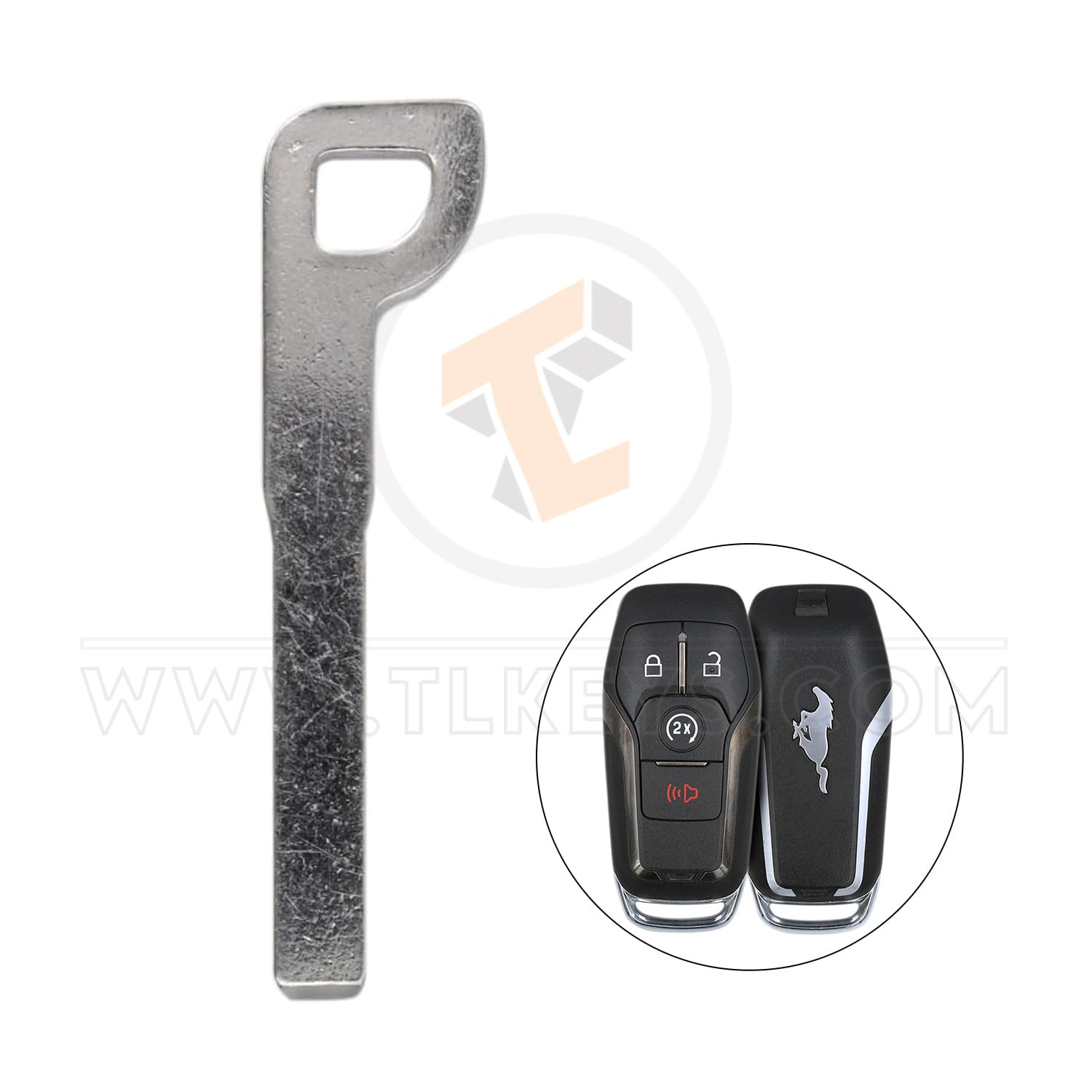 Ford Mustang 2013-2018 Smart Emergency Blade Emergency Keys